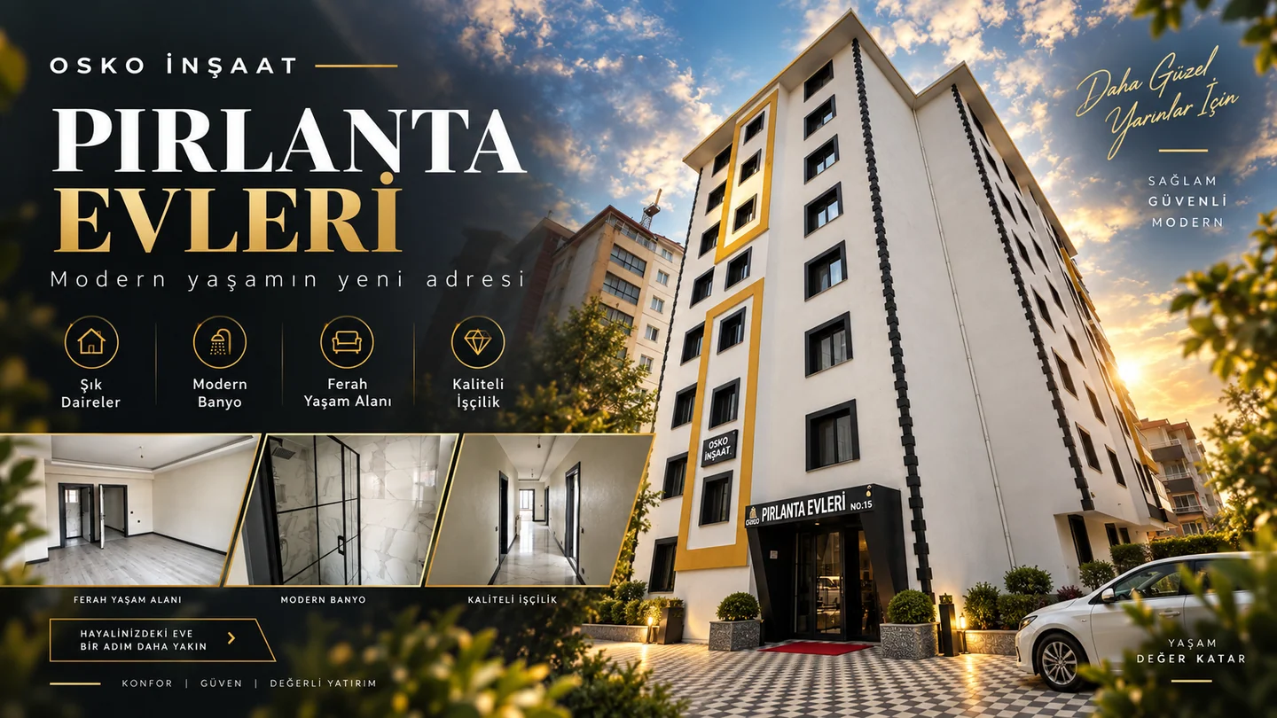 PIRLANTA EVLERİ proje kapağı
